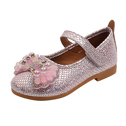 EnJoCho Children Walking Shoes Summer And Autumn Fashion Cute Girls Casual Shoes Sequins Shiny Pearls Rhinestones Shoes