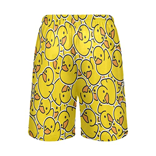 Ollabaky Pajama Shorts for Men Pjs Bottoms Sleep Shorts Lounge Wear Pajama Pants with Pocket3