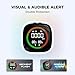 SDOER 3-in-1 Carbon Monoxide Detectors for Travel, Portable CO Detector, RV CO Alarm Temp/Hum Sensor, Rechargeable CO Monitor, for Home, Car, Travel, Camping-Black
