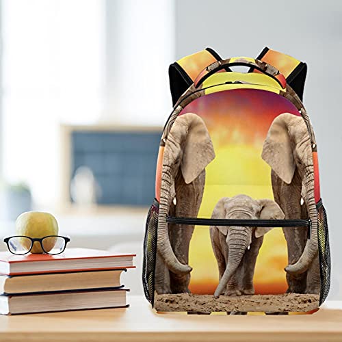 Sac à dos décontracté Plise motif renards et étoiles multicolores - 6
