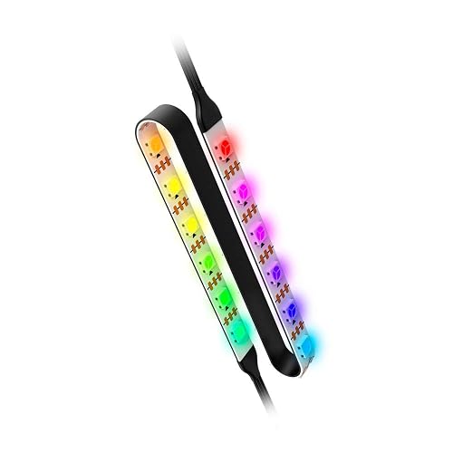 Nox Hummer Stripe - NXHUMMERSARGB Módulos LED triplas, instalação magnética e ad