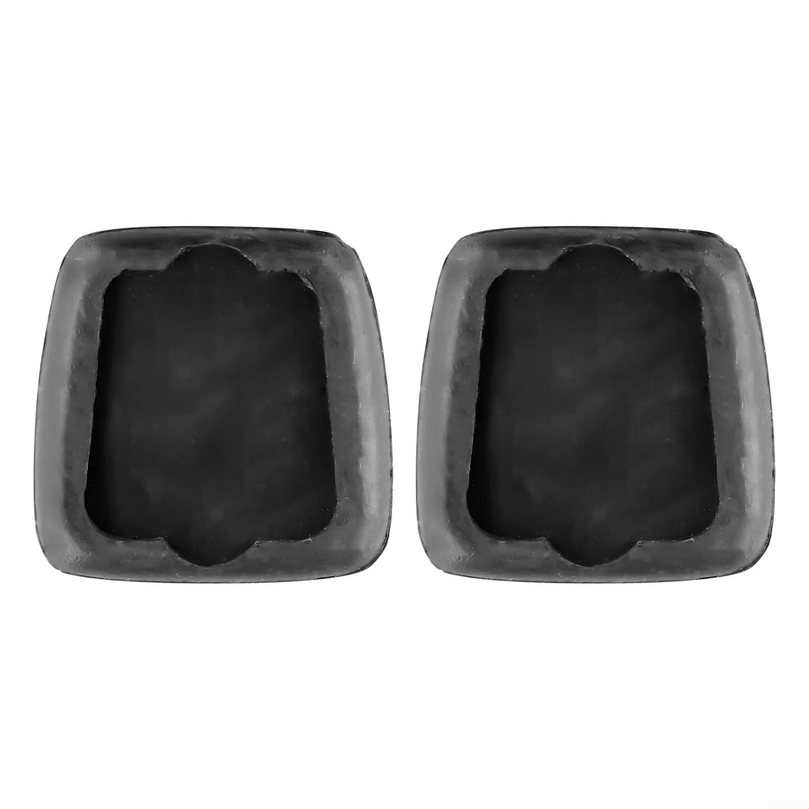 Juego de 2 fundas de goma para pedales de freno y embrague de coche para Nissan Patrol MQ
