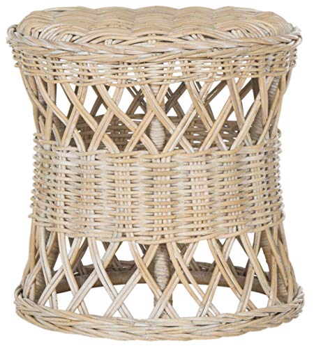Safavieh Home Collection Desta Natural Wicker Round Accent Table