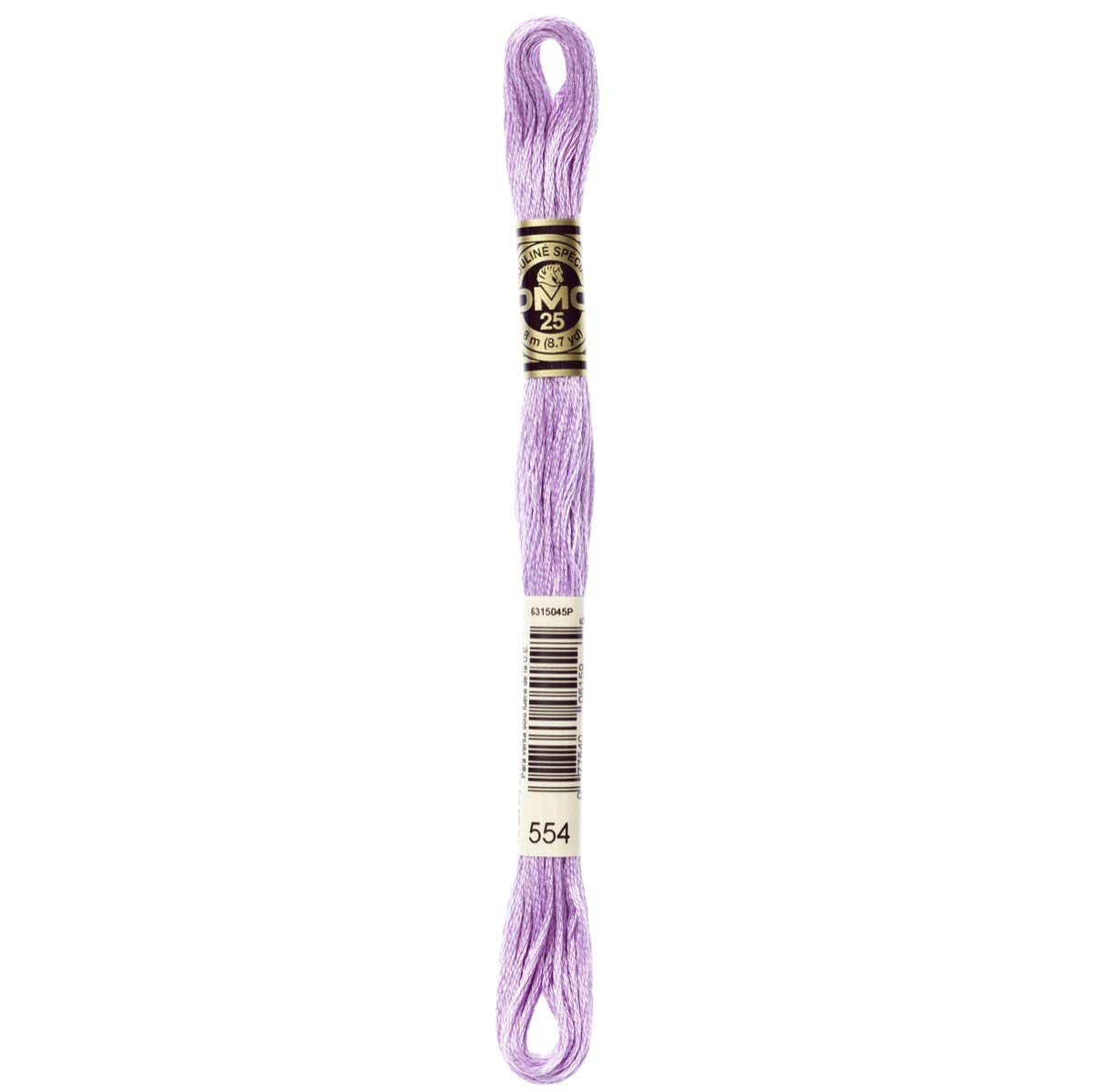 DMC Embroidery Floss Mouline Stranded Cotton Thread for Hand Embroidery and Sewing - Colour No: 554-12 x 8m Skeins โ image 1