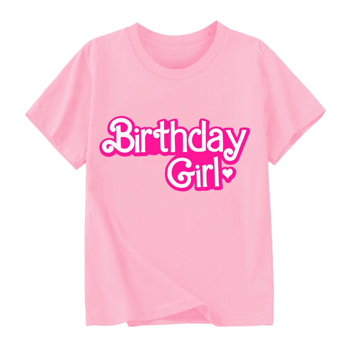 GoengmoBirthday Girl Shirt 2nd 3rd 4th 5th 6th 7th 8th 9th Girls Birthday Tshirts Cotton Short Sleeve Tees