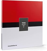 Leuchtturm 368379 TCG Album Pro - für 315 Sammelkarten wie Pokémon oder Digimon - A4 Hardcover rot-weiß - ohne Hüllen