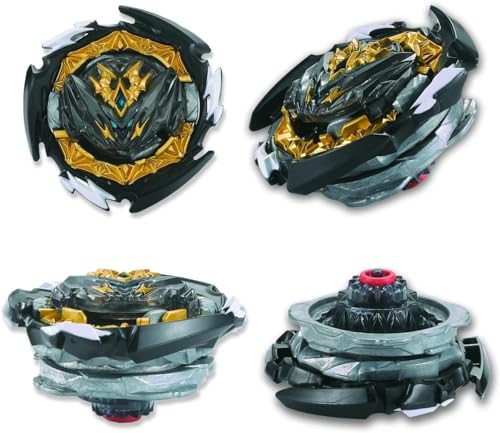Owenkelng Bey Battle Burst Gyro Blade Toy Set Gift With Portable Box 12 Spinning Tops 2 Two-Way Launcher Metal Fusion Attack Top Battling Game Gift For Boys Children Kids thumb #4