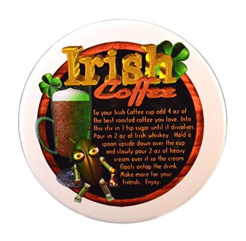 Irish Coffee Adult Drink Recipe 3" Magnet