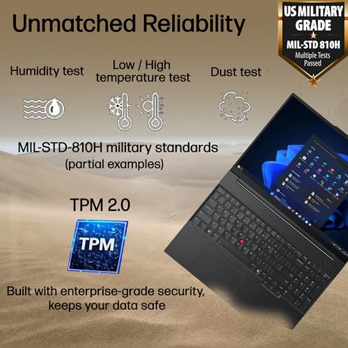 Lenovo ThinkPad E16 Gen 3 Laptop 16" FHD+ Táctil AMD Ryzen 7 miniatura 7