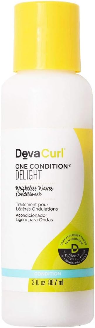 DevaCurl(90ml) - One Condition Delight; Hair Conditioner for Wavy Hair; Gentle for All Hair Types; Sulphate; Paraben and Silicone Free; 90ml