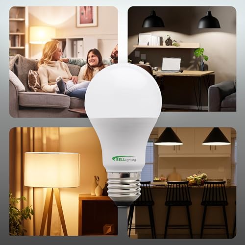 BELL Lighting E27 LED Bulbs 3 Pack | 8.1W 810 Lumen 4000K Natural White | Non-Dimmable Large Edison Screw ES LED GLS Light Bulb Energy Saving 60W Equivalent LED Bulb Screw in E27 Natural White Bulbs - Image 7