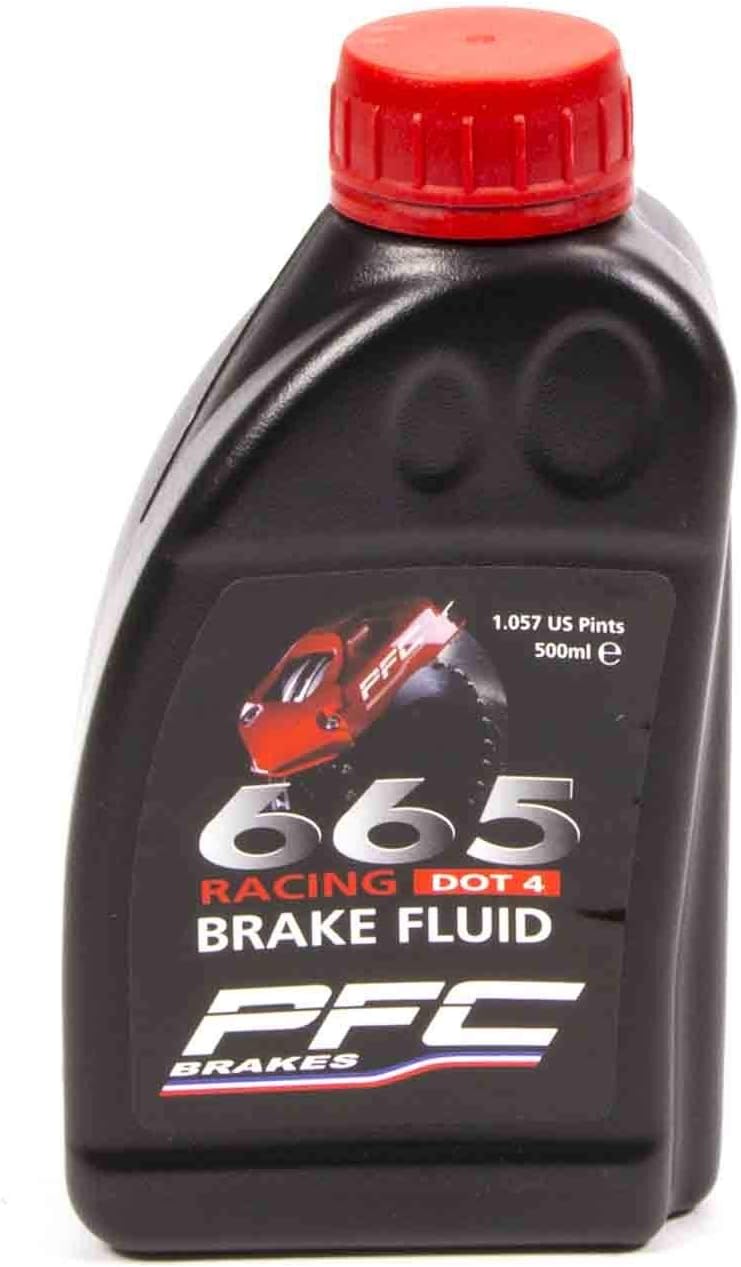 RH665, High Performance DOT 4 Racing Brake Fluid - 500 ml (1, 500 Millilitre)
