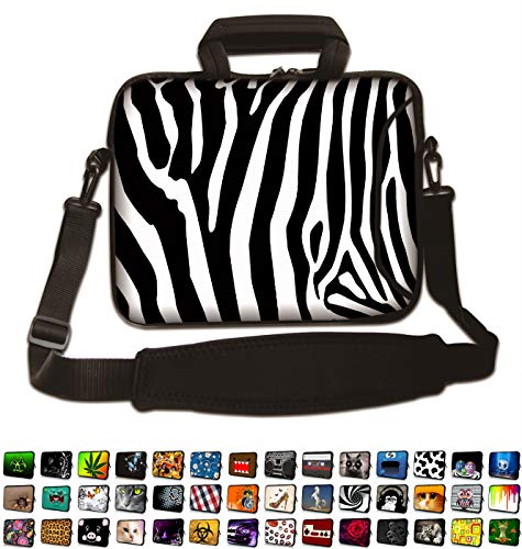 Funky Planet 15" 15.6" inch Shoulder Laptop Sleeve Case Bag Compatible with Apple