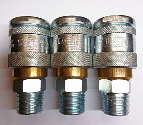 PCL Série 100 raccord femelle 1/2 BSP mâle pour connecter vos outils pneumatiques