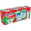 Mentos Holiday Multipack Sugar-Free Chewing Gum, Spearmint Flavor, Stocking Stuffers for Kids and Adults, Nano Bottles Display Ready Tray, 10 Pieces (4-Pack)