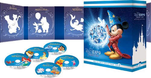 Amazon Com Disney Disney Blu Ray Best Collection D23 Expo Japan 15 Commemoration Vol 2 5bds Japan Ltd Vwbs 6191 Movies Tv