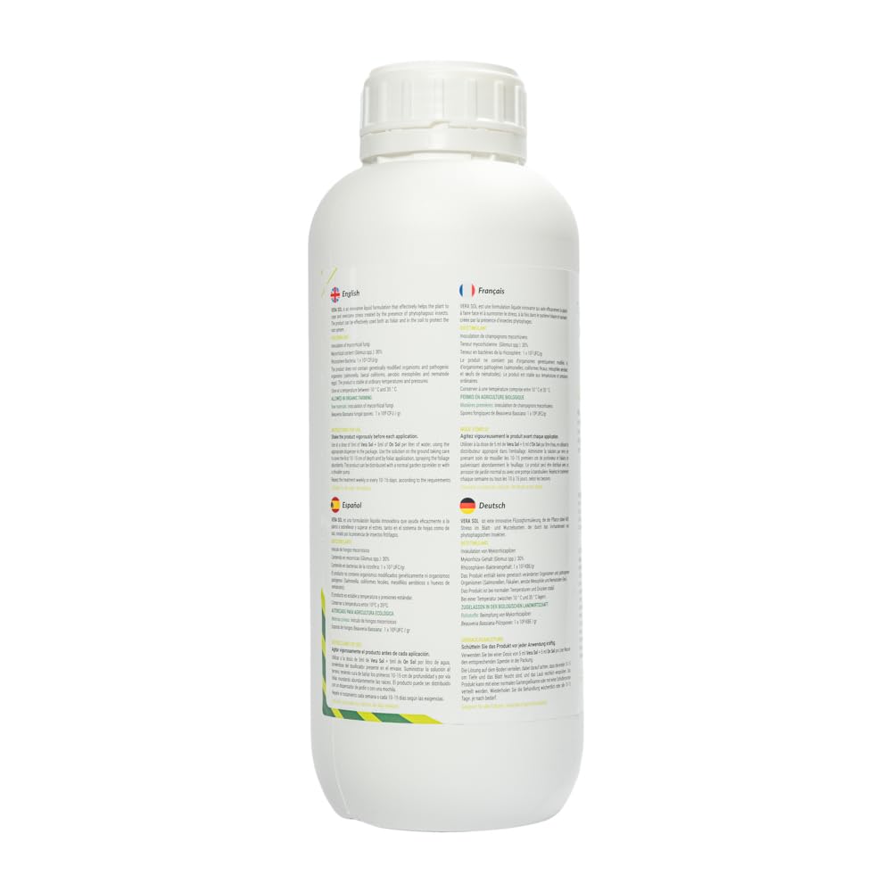 Vera sol bio- Repellente Insetti Dannosi a base di Beauveria bassiana, Metarhizium e batteri della rizosfera - 1L