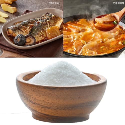 Sal de mar fina coreana 6.6 lb para cocinar miniatura 6