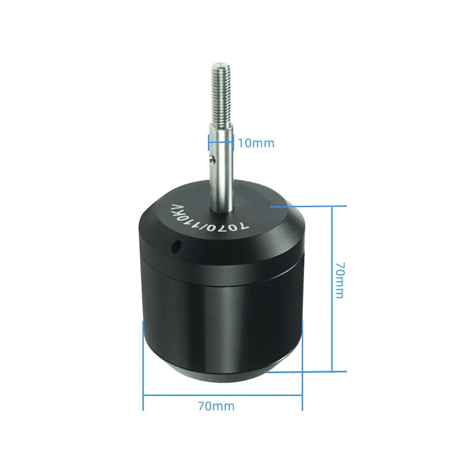 Motor Inrunner 7070 sin escobillas, Impermeable, 110 kV, 4300 W, for Barco de Surf, propulsor Submarino Hydro Efoil