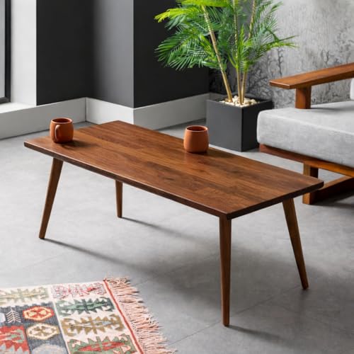 Image of Solid Sheesham Wooden Tables Coffee Table Solid Wood Tatami Coffee Table (100 * 50 * 45* Cm)