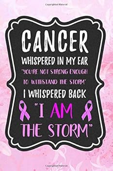 Paperback I AM the Storm: A Blank Lined Journal for Friends With Breast Cancer Book