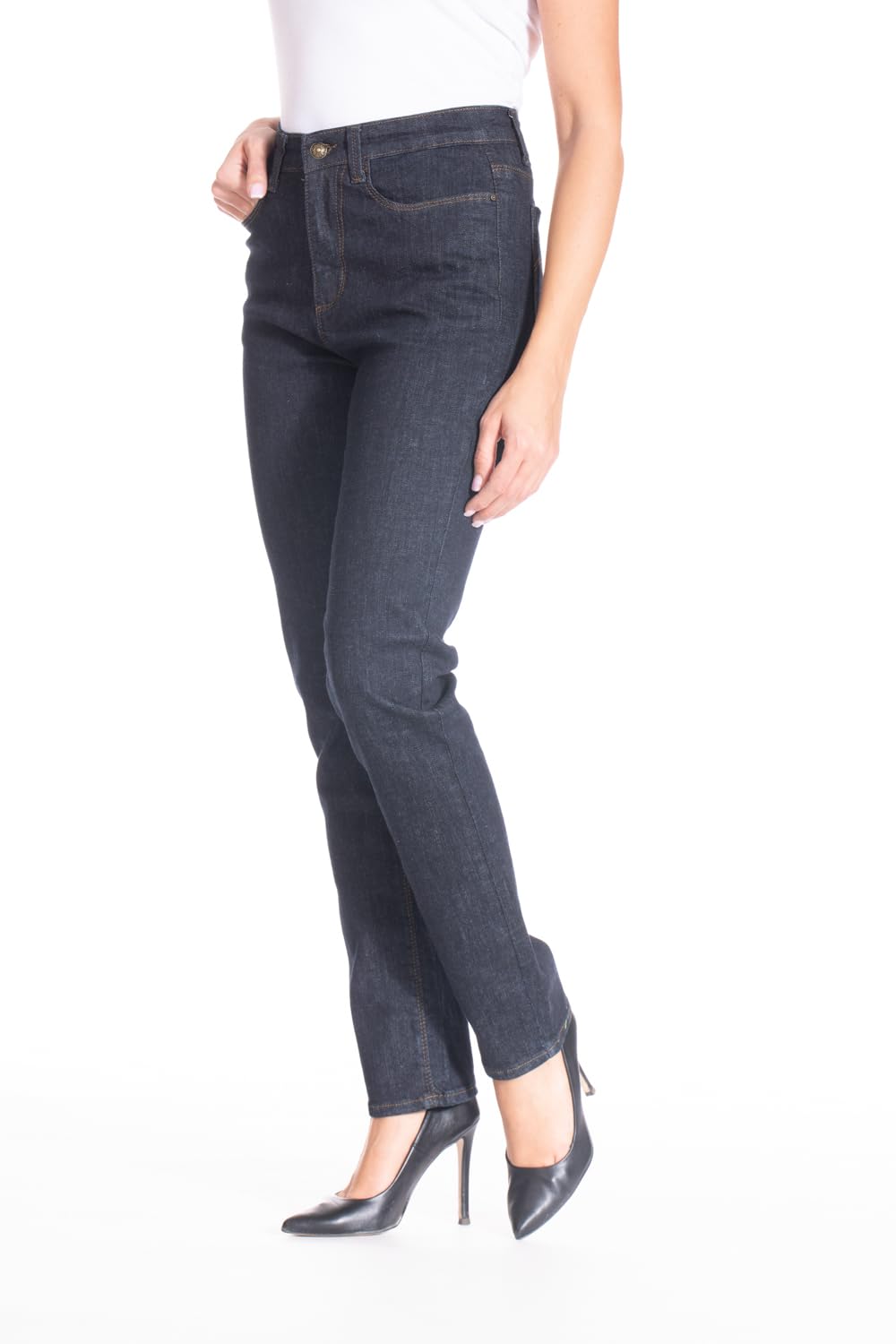 Rica Lewis Jeans Coupe Droite Denim Stretch Brut Zelda - Jeans - Classique - Femme