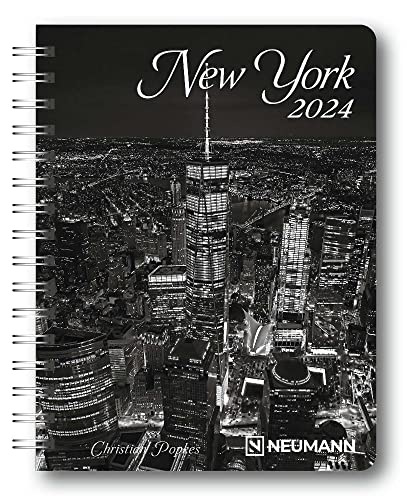 New York 2024 - Diary - Book Calendar - Pocket Calendar - 16.5 x 21.6: Diary, White - Image 4