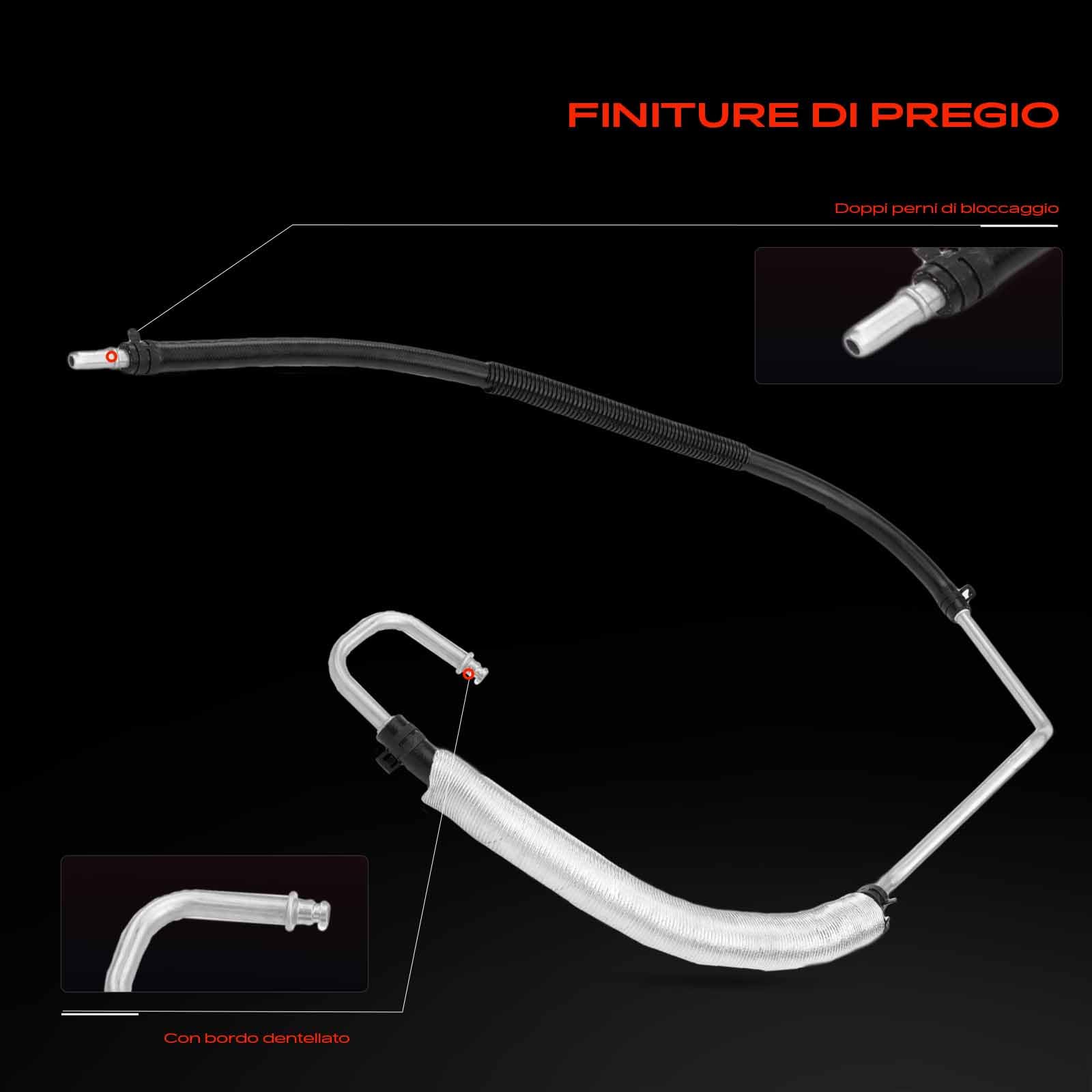 Frankberg Servosterzo Tubo flessibile Compatibile con Fiesta V JD JH Fusion JU Fiesta V Van Replace# 57179,3405448