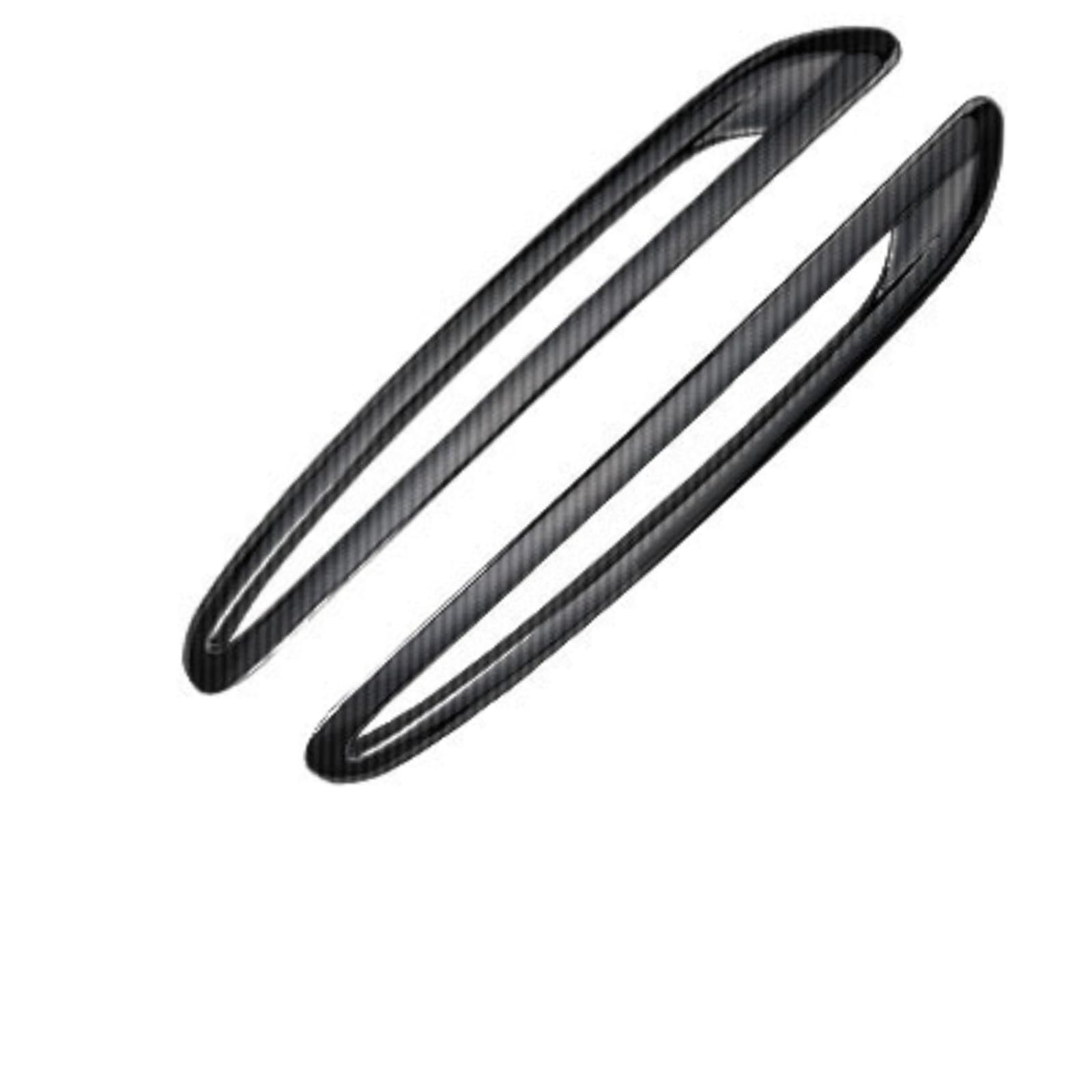 Cadre de phare antibrouillard arrière en fibre de carbone pour Benz Classe C W206 2015-2021