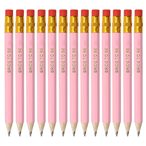 50 Lápices de Grafito Rosados para Bodas miniatura 1