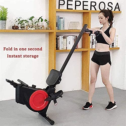 Image of Folding Rowing Machine Indoor Strength Training Super Silent Comfortable Seat Cushion /Design