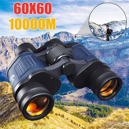 Binoculares 60x60 para adultos con visión nocturna y alta potencia miniatura 2