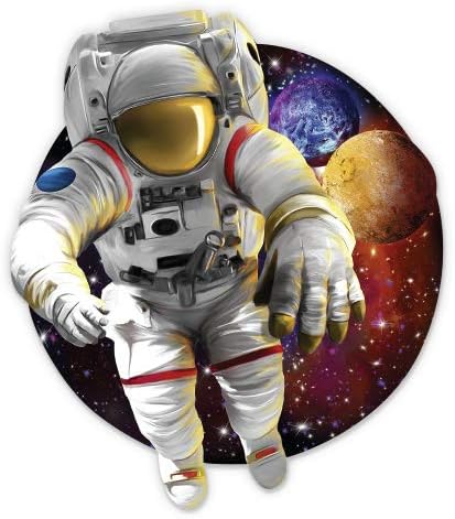 Astronaut Space - Vinilo adhesivo impermeable, 12"