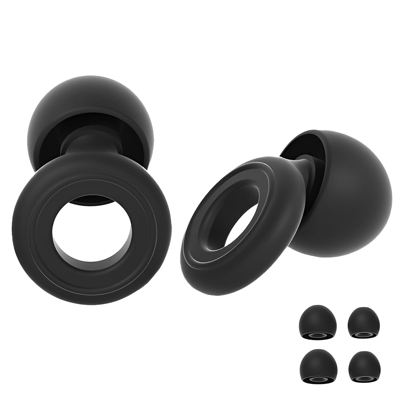 1 Pair Ear Plugs for Sleep, Ultra Comfy Silicone Noise Re...