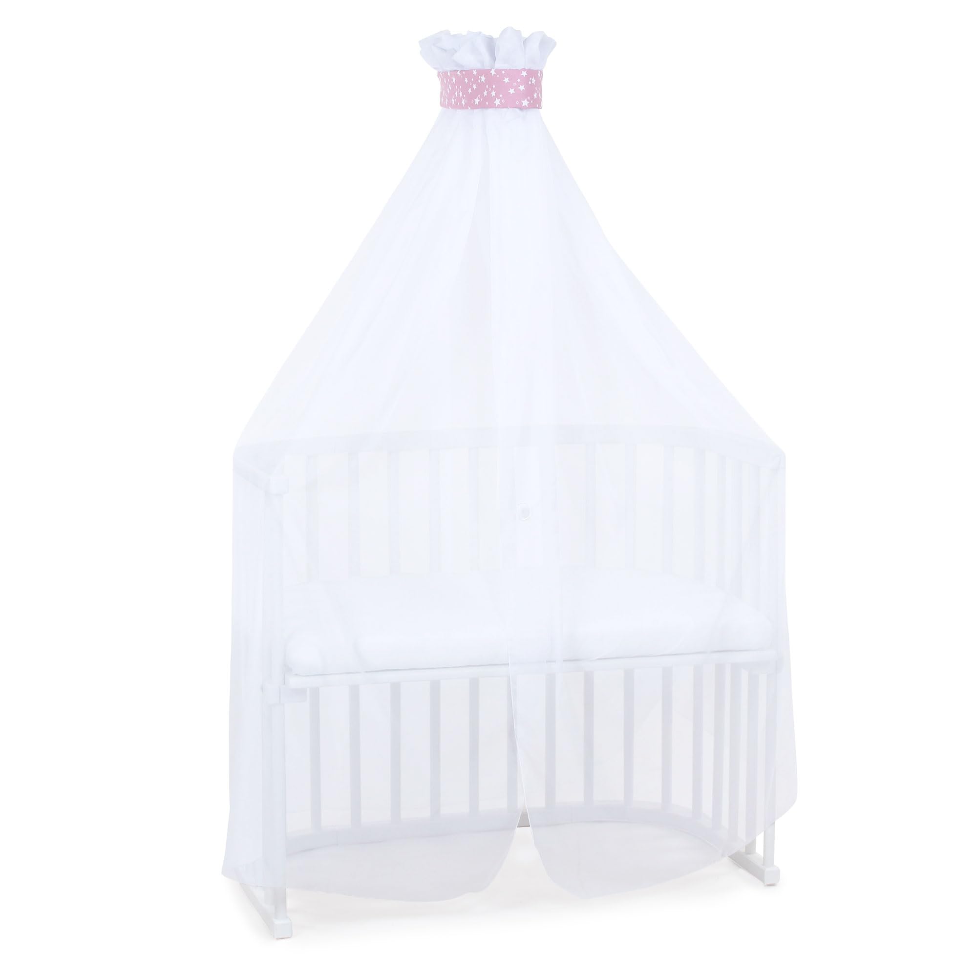 Moustiquaire ciel de lit piqué babybay pour protéger bébé des insectes et de la lumière du jour