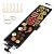 SIMOE 35 Inch Electric Griddle Nonstick Extra Large, Electric Teppanyaki Grill with Adjustable Temperature, Drip Tray, Easy to Clean, Smokeless Indoor/Outdoor Grill BBQ for Party, Home, Camping