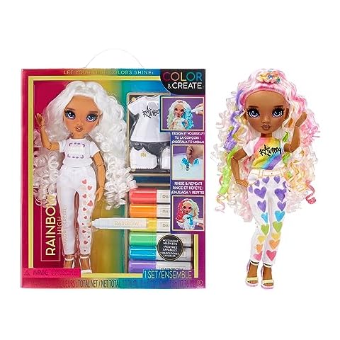Rainbow High Colour & Create Fashion Doll Cover