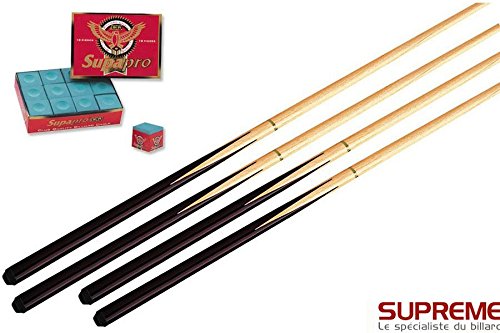 SUPREME - Lot 4 queues billard +craies Cover