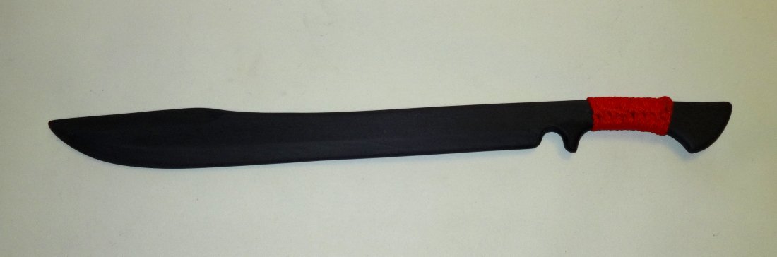 Kalaj Kutter Polypropeline Commando Practice Training Sword Martial Arts Hand Made Red Manually Operated Sporting Goods Replica