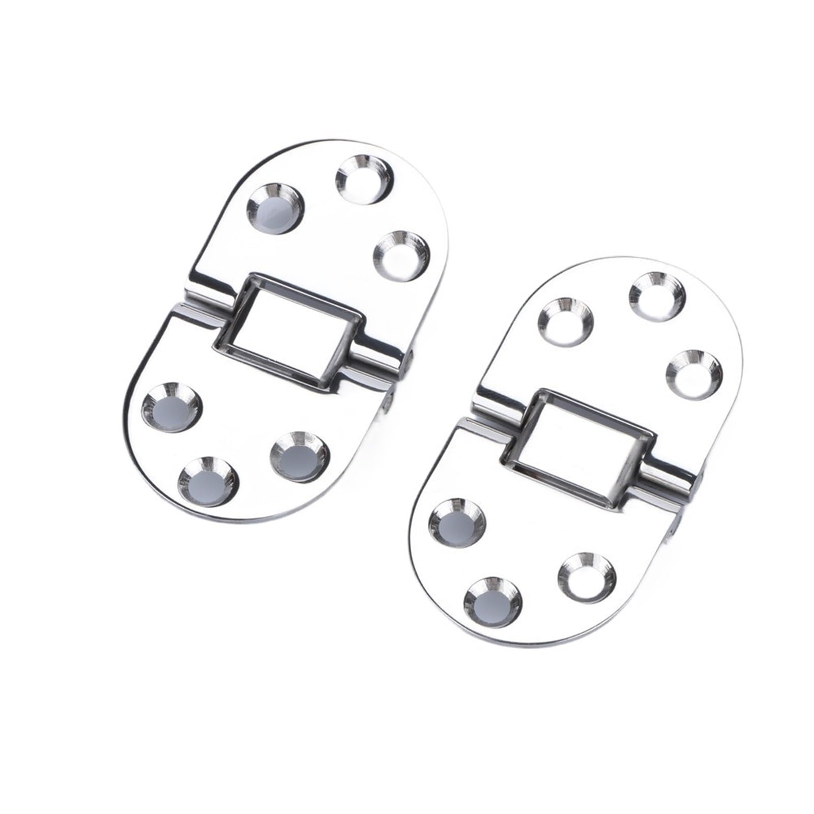 Kdhcvkz One Color 2Pcs Stainless Steel Door Hinges 3" X 1.5" Table/Cabinet Hinges