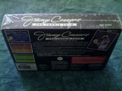 Jimmy Connors Pro Tennis Tour - [SNES]