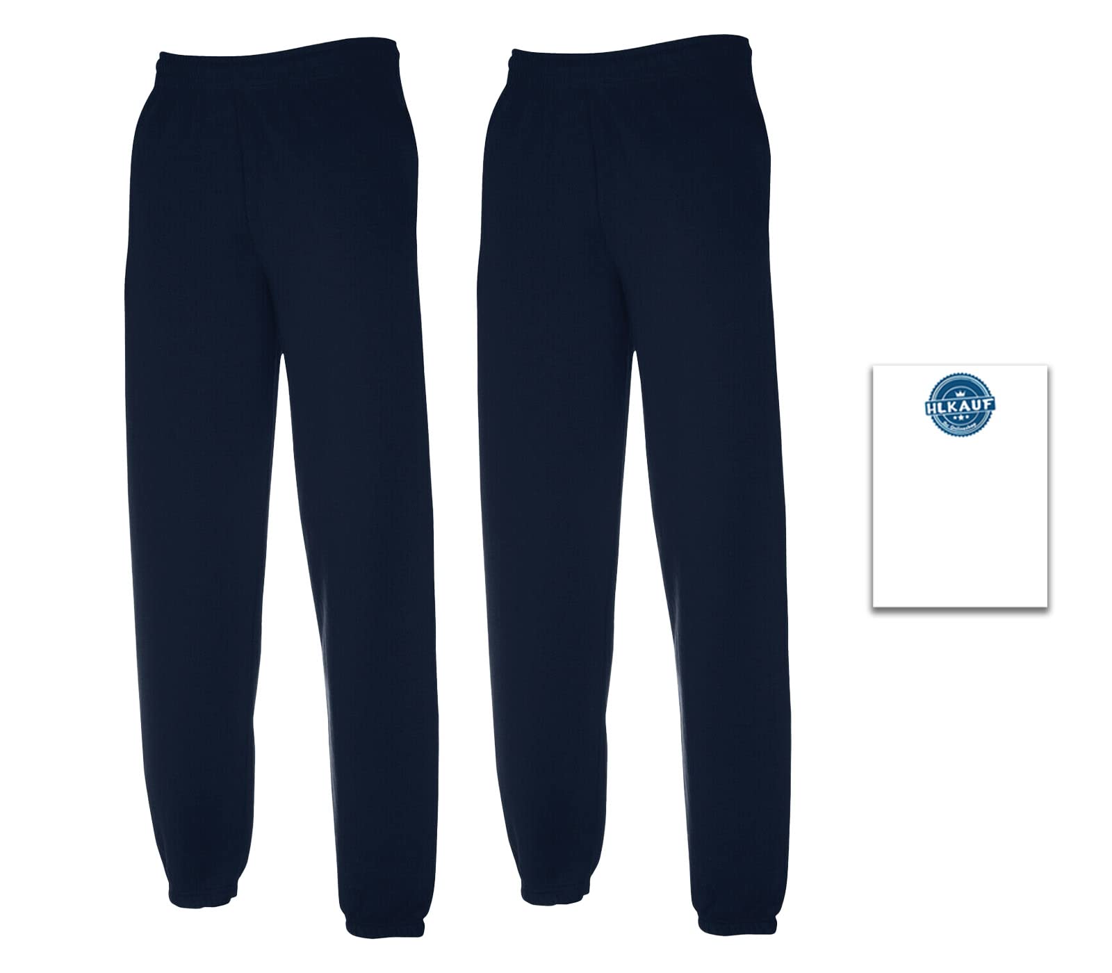 Fruit of the Loom Classic Jog Pants Herren Jogginghose 1er/2er mit elastischem oder offenem Beinabschluss