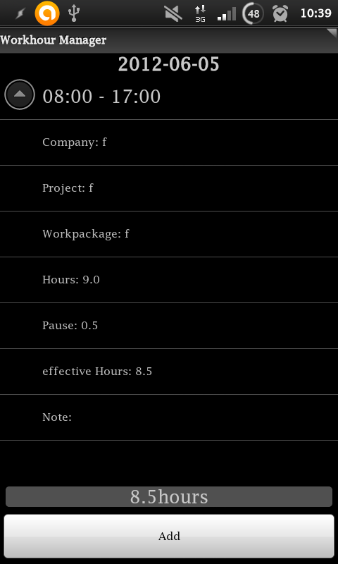 Time Record - Workhour Manager - App on Amazon Appstore