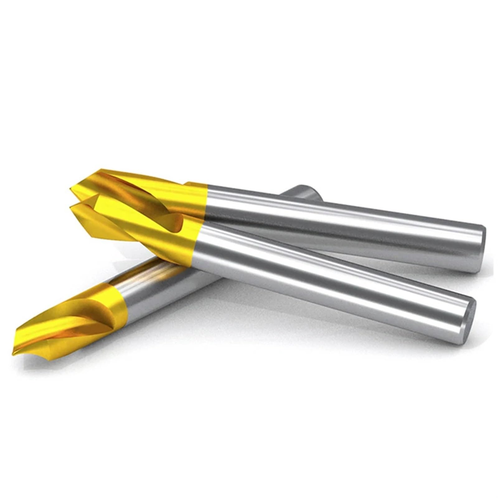 Broca de centrado de 90 grados, cuchilla de biselado de acero inoxidable, centro de mecanizado, brocas de posicionamiento compuestas, 1 unidad(5mm (1pcs))