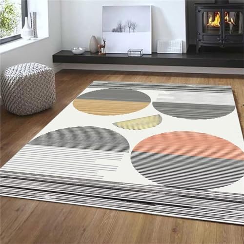 Tapis à poils courts gris pour bureau, chambre d'enfant et hall - 2