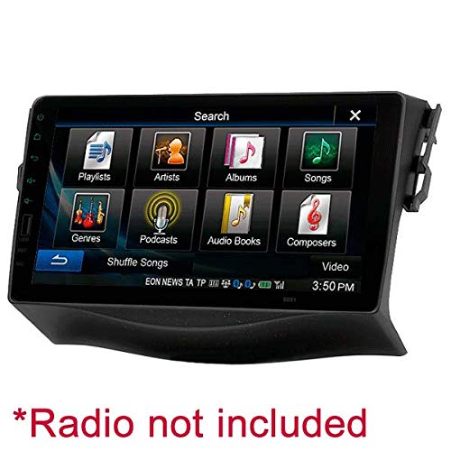 Sound Way - Kit Montaggio Mascherina Adattatore autoradio 9" Pollici Compatibile con Toyota Rav 4 2006-2012 - KA22-978