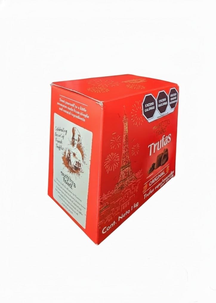 Truffettes de France Chocmod Cocoa Dusted Natural Truffles - 1000g Pack Of 1 - package may vary