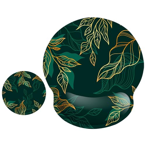 Tapis de souris ergonomique pour soulager la douleur au poignet avec base en caoutchouc