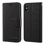 Xiaomi Mi Mix 3 Case, Oxford Leather Wallet Case with Soft TPU Back Cover Magnet Flip Case for Xiaomi Mi Mix 3
