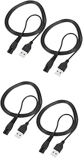 FRCOLOR 4 Pcs Cabo De Barbear Universal Barbeador Elétrico Cabo De Carregamento Universal C Cabo De Carregamento Cabo De Alimentação Para Barbeador Elétrico Acessórios De Carregamento De
